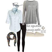 Nanny Outfit By Aislinmc On Polyvore Nanny Outfit Outfits Fashion