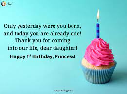 Loving birthday messages for mom from daughter. 1st Birthday Wishes For Baby Girl Ira Parenting