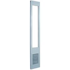 An optional intruder alarm is solo pet doors is your number one source for automated pet doors, supplying you with the highest. Ideal Pet 10 25 In X 15 75 In White Insulated Airseal Pet Patio Door For 76 75 In To 78 5 In Vinyl Sliding Door 78vip150xl The Home Depot