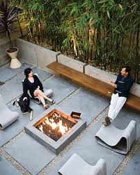 Meubles En Beton Ou Sculptures De Jardin Modern Backyard Small Backyard Gardens Outdoor Design
