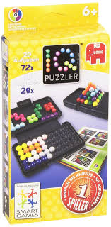 A different set of pieces offer 120 2d and 3d challenges in 3 playing modes.play on the inside in an orthogonal grid or in 3dmaking pyramids or use the outside for a diagonal grid.smartgames includes solutions and a beautiful housing to st Smart Games Iq Puzzler Pro Games Crusade