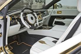 Mansory Presents An Automobile Treasure The Rolls Royce Wraith In The Limited Gold Decorated Palm Edition 999