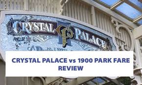 The motel appeared in early episodes of. Crystal Palace Vs 1900 Park Fare The Showdown Crystal Palace Disney Crystal Palace Palace