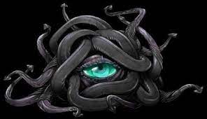 Cyaegha Green Lovecraftian Eldritch Horror Monster Design