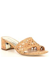 This page displays 18 of the most similar products that matched your search, including top. Donald Pliner Melros Woven Cork Dress Mules Dillard S