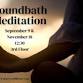 Soundbath Meditation event image