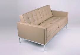 This is the relaxed model, which is slightly deeper for more comfort. Florence Knoll Sofa Von Knoll Stylepark