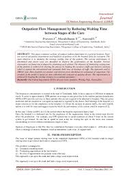 pdf outpatient flow management by reducing waiting time