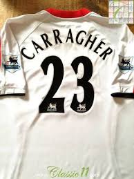 Snag authentic and official liverpool apparel in signature styles for every fan. Official Reebok Liverpool Away Football Shirt From The 2005 06 Season Complete With Carragher 23 On Th Football Shirts Premier League Football Premier League