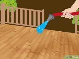 Chemical strippers work well and require a lot less labor than sanding. 3 Ways To Remove Acrylic Paint From A Deck Wikihow