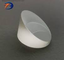 Optical Sapphire Round Wedge Window Optical Glass Wedge Prism Ar 650-1050nm