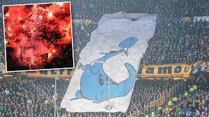 May 26, 2021 · die neue 2. Erst Pyro Aktion Dann Dino Choreo So Argern Die Dynamo Fans Den Hsv Sportbuzzer De