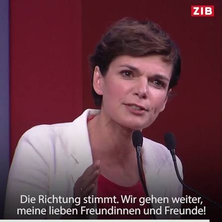„Wir sind nicht zufrieden”: SPÖ-Chefin Pamela Rendi-Wagner sieht das  Wahlergebnis als „Zwischenstation”. Sie zeigt sich optimistisch: „Dieser  Weg geht weiter. Die Richtung stimmt.” | Zeit im Bild | ...