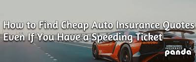 While a single minor speeding ticket won't have much impact on your current car insurance, getting 2 or 3 minor speeding tickets in a short period of time or getting one major speeding ticket for 50 km/h or over, or getting caught stunt driving could put your premiums and policy at risk. Finding Cheap Auto Insurance Quotes With Speeding Tickets