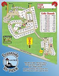 Oceanside Rv Park Offers Big Rig Pull Thrus Tent Camping Rv Parks Oregon Camping Oceanside