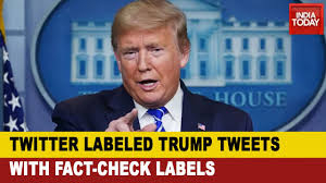 Twitter Vs Trump Twitter Starts Labelling Donald Trump S Tweets With Fact Check Youtube