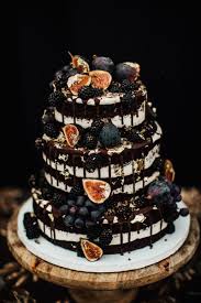 There are bound to be a few chocoholics on the guest list — and chocolate wedding cakes double up as the perfect pudding for your wedding breakfast. 30 Unique Cake Flavor Ideas For A Winter Wedding Woodland Wedding Cake Wedding Cake Flavors Winter Wedding Cake