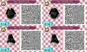 Image Result For Gothic Dress Animal Crossing New Leaf Qr Codes Animal Crossing Animal Crossing 3ds Qr Codes Animals