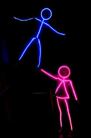 Led Stick Figure Halloween Costume With Instructions And Video Instructions Stick Figure Halloween Costume Stick Figure Costume Light Up Halloween Costumes
