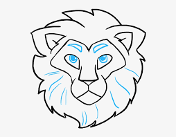 First start with an egglike oval and guide lines. How To Draw Lion Head Draw A Lion Face Transparent Png 680x678 Free Download On Nicepng