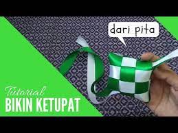 Cara Membuat Ketupat Dari Pita Untuk Lebaran Mudah Pelan Pelan Youtube Tutorial Membuat Perhiasan Pembuatan Perhiasan Ide Hadiah