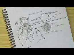 Gun Batiminda Romantik Cift Nasil Cizilir Youtube 2020 Cizim Egitimleri Romantik Ciftler Cizimler