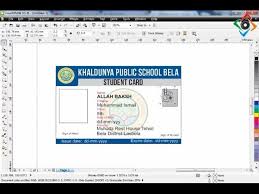 This keeps you from spending recklessly and falling in a debt trap. Student Card Simple Design In Coreldraw X5 Al Qadeer Studio