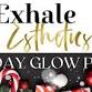 Holiday Glow Party at Exhale Esthetics event in Dayton, OH