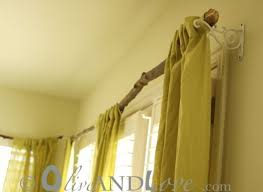 Explore classic fabrics like burlap, gingham, and plaid, or opt for reclaimed wood valances or shutters. Diy Idea A Rustic Tree Branch Curtain Rod Huffpost Life