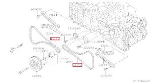 Chain Timming Impreza 2012 2016 Brz 2011 Forester 2011 Levorg 2013 Outback 2014 Xv 2011 Wrx Us 2014 13143aa110 Subaru1 4turbo
