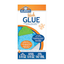 Coat both sizes of puzzle for added strength. Masterpieces Elmer S Glue Bottle