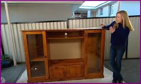 (which had a huge hole cut out for a tv). Recycle Tv Cabinet Into Kids Toy Kitchen Video