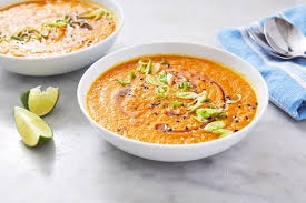 Add the carrots, onion, and shallot and cook, stirring i just made this dish for tonight's dinner and it was amazing. Best Ginger Miso Carrot Soup Recipe How To Make Carrot Soup