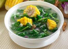 Yang pertama kupas rebung, cuci bersih, rebus sampai matang. Resep Masakan Sayur Bayam Bening Nikmat Ala Restoran