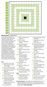 Wall street journal weekend puzzles. P R I N T A B L E W A L L S T R E E T J O U R N A L C R O S