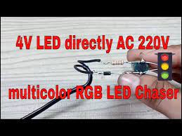 220v colorful led blinker rgb led light effect run ac220v youtube rgb led lights rgb led led lights