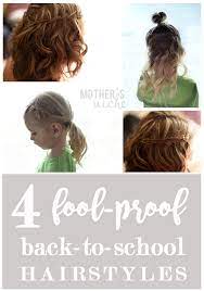 You can also wear this braided updo for formal occasions. 4 Easy Back To School Hairstyles For Girls And Moms Too