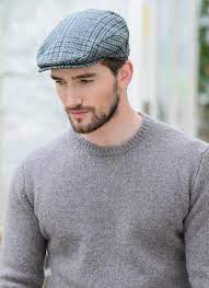 Blarney Handwoven Wool Trinity Cap In Green Check Flatcap Traditional Irish Wool Cap Caps Flatcaps Irishd Mens Tops Fashion Mens Hats Fashion Swag Men