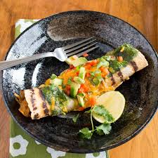 From america's test kitchen the complete vegetarian cookbook. Chicken Enchiladas With Fire Roasted Poblano Peppers Healthy World Cuisine