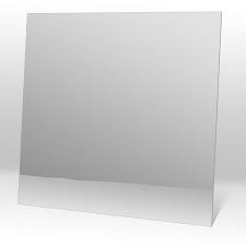 The acrylic two way mirror is stronger than glass so there is less fear of breakage. Mirror Tile Silver