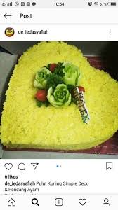 Salah satu makanan yang sebati dalam masyarakat melayu. Tempahan Pulut Kuning Sentiasa Tempahan Pulut Kuning Facebook