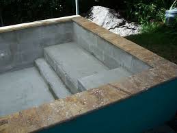 How To Build A Concrete Block Swimming Pool Summervibes Diy Swimming Pool Concrete Swimming Pool Building A Pool