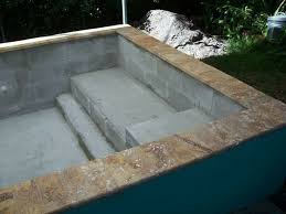 Can you build your own underground pool. How To Build A Concrete Block Swimming Pool Summervibes Diy Swimming Pool Concrete Swimming Pool Building A Pool