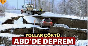 Abd jeolojik araştırmalar kurumu'ndan (usgs) yapılan açıklamada, alaska yarımadası'nda 8.2 büyüklüğünde bir deprem olduğunu bildirildi. Abd De Deprem Yollar Coktu Galeri Dunya