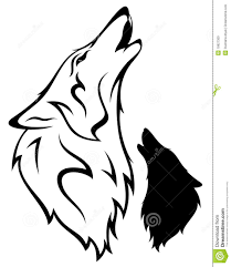 Vector Del Lobo 19827309 Jpg 1130 1300 Wolf Silhouette Wolf Drawing Tribal Wolf