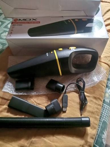 tengo disponible aspiradora portátil MOX a batería recargable con todo sus  accesorios para limpiar el auto usar en casa precio 80 mil soy de San  Antonio pueden venir a buscar también hago