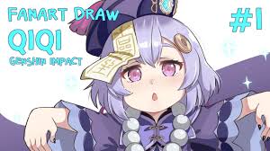 Fortunately, we scoured the depths of the internet to find klee fanart to convince even the staunchest klee haters to appreciate that she is as good as, if not a better loli than qiqi. Fanart Draw Qiqi From Genshin Impact Youtube