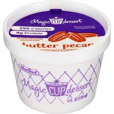 In america, butter is measured in many different ways: Magic Cup Fortified Frozen Butter Pecan Dessert Foodservicedirect