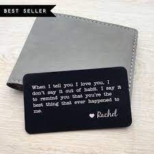 Check spelling or type a new query. Personalized Wallet Card Custom Wallet Card Laser Engraved Etsy