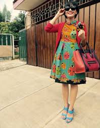 Wearing Batik Amarillis S It Girl Dress In Hand Drawn Batik Wonogiren Ladybug Series Of Indonesia Celine Bag Glasses Also Cardigan From Zara Indonesia